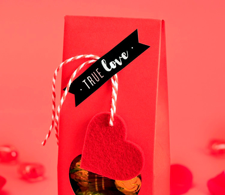 Filzherzanhänger, mit viel Liebe!