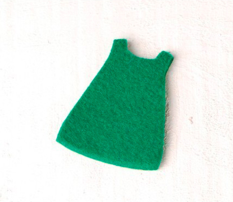 Mädchenkleid. Filzschmuck für Babygeschenke. Mädchenkleid. Filzschmuck für Babygeschenke.