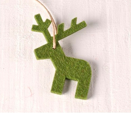 Filz-Rentier, ein schöner Weihnachtsschmuck
