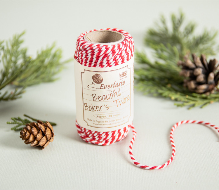Baker's Twine zweifarbig zum Dekorieren von Geschenken