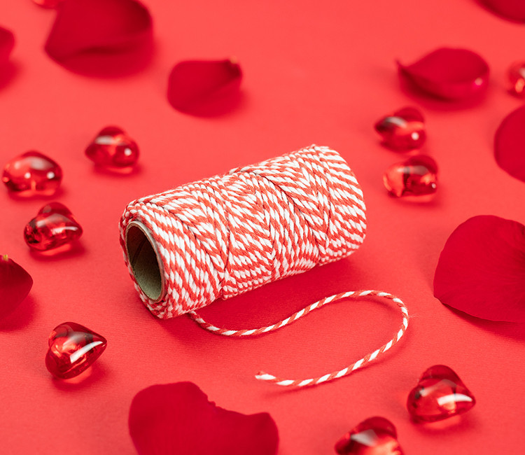 Baker's Twine zweifarbig zum Dekorieren von Geschenken