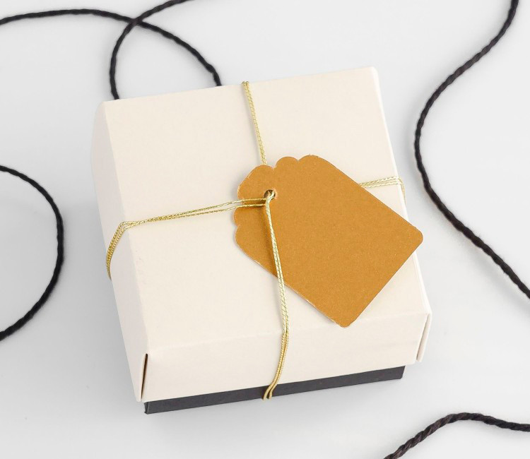 Mini-Etiketten, ein kleines Detail für Ihre Geschenke