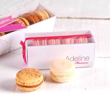 Kleine Schachtel für Macarons
