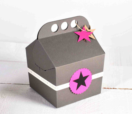 Caja feliz para regalo