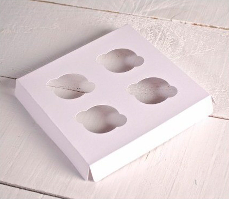 Holder für 4 Mini-Cupcakes, perfekt für Konditoreien