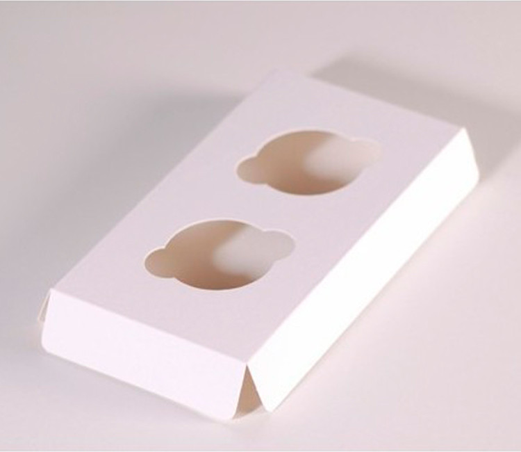 Holder für 2 Mini-Cupcakes, ideal für Konditoreien