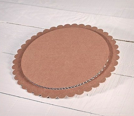 Runder Boden für Kuchen