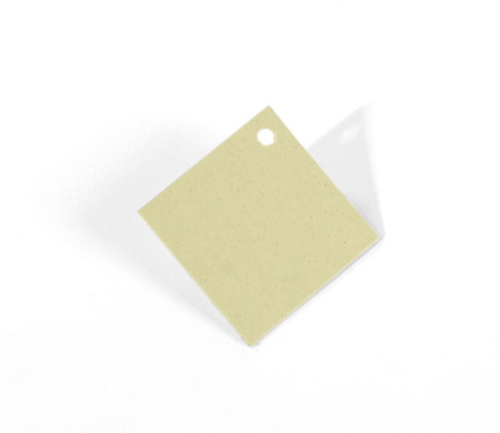 Quadratische Geschenketiketten aus Karton