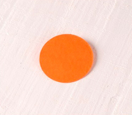 Runde Kartonetiketten