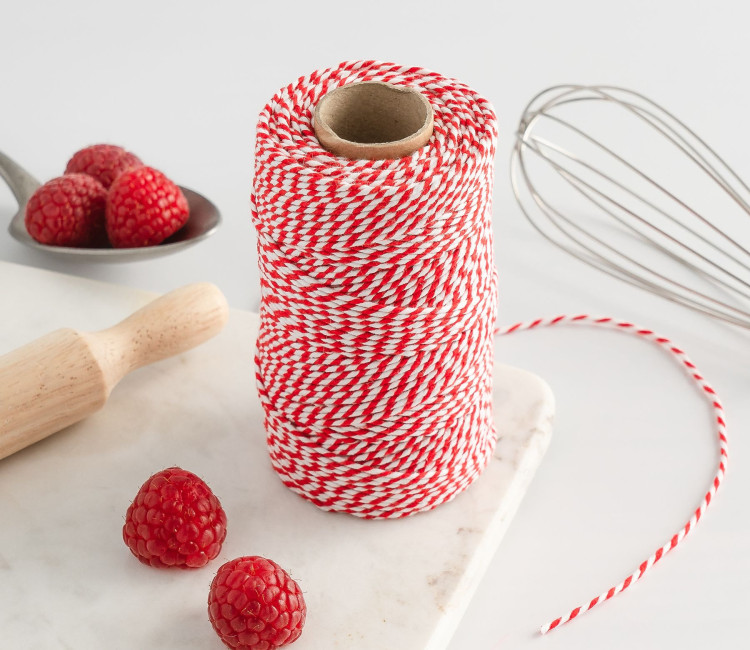Baker's Twine zweifarbig zum Dekorieren von Geschenken