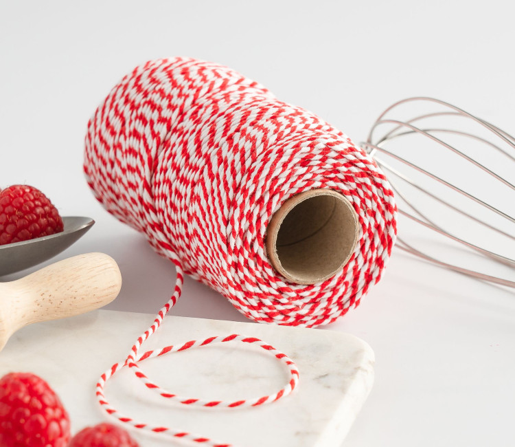 Baker's Twine zweifarbig zum Dekorieren von Geschenken