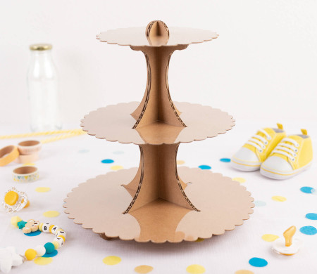 Kartonaufsteller für Cupcakes und Küchlein