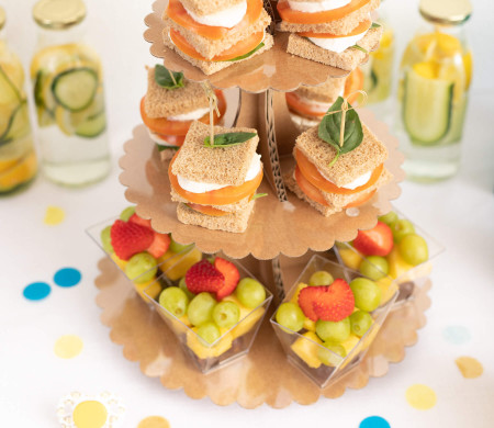 Kartonaufsteller für Cupcakes und Küchlein