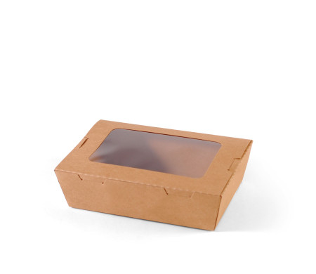 Take-Away-Schachtel mit Fenster