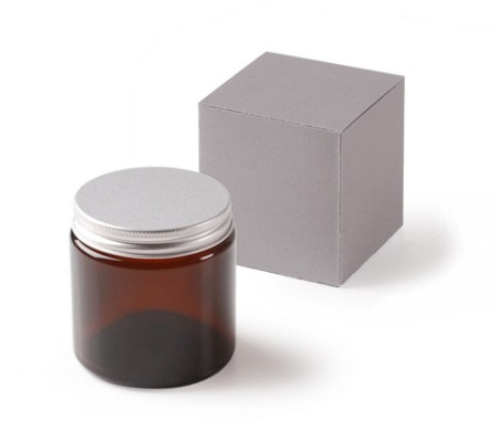 Glasbehälter für Pomaden und Cremes