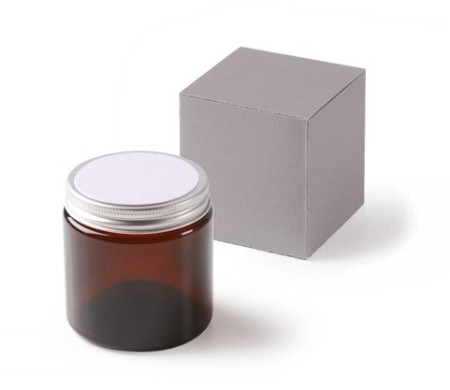Glasbehälter für Pomaden und Cremes