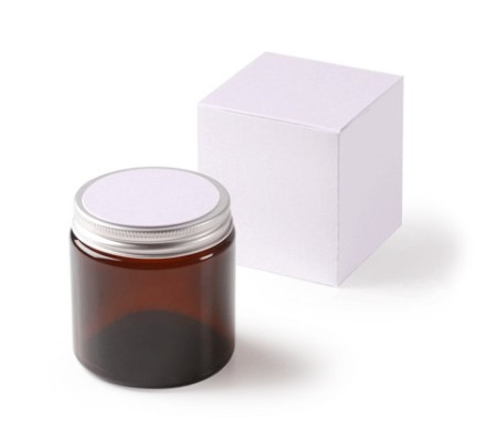 Glasbehälter für Pomaden und Cremes
