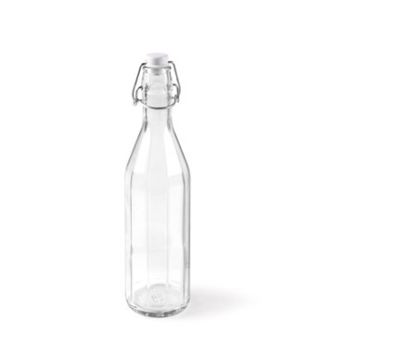 Personalisier-bare Trink-flasche aus Glas für Wasser