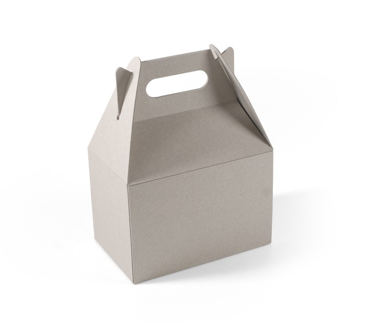 Umweltfreundliche Picknickbox aus festem Karton Umweltfreundliche Picknickbox aus festem Karton