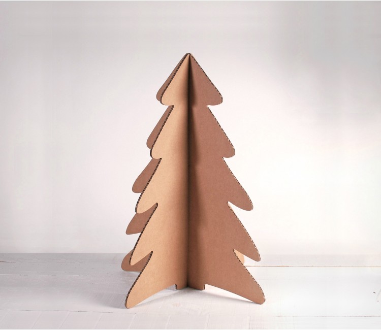 Weihnachtsbaum aus Karton für Weihnachten Weihnachtsbaum aus Karton für Weihnachten