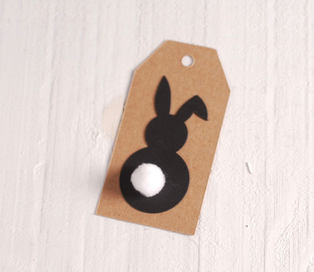 Häschen-Etiketten für Ostern!