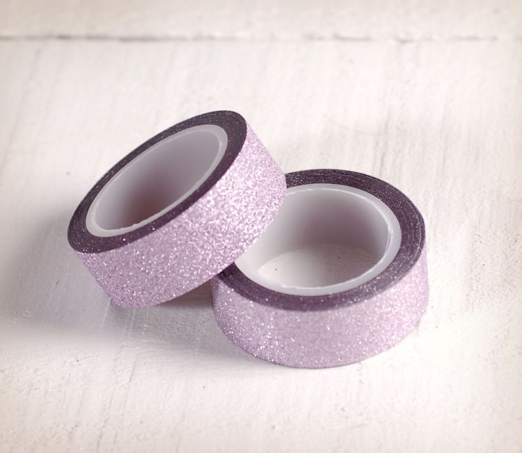 Rolle von Purpurin Washi Tape