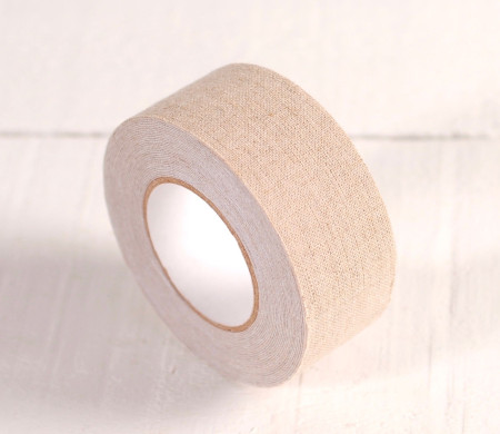 Fabric  Tape, 100% aus  Leine in natürlicher Farbe