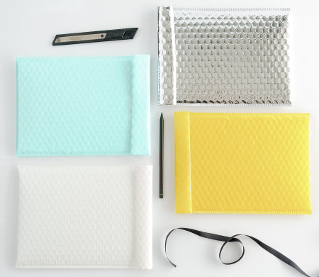 Glänzende Versandtaschen