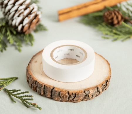 Washi Tape in mattem Weiß