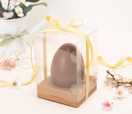 Kleine  Schachtel mit Schleife für Osterei