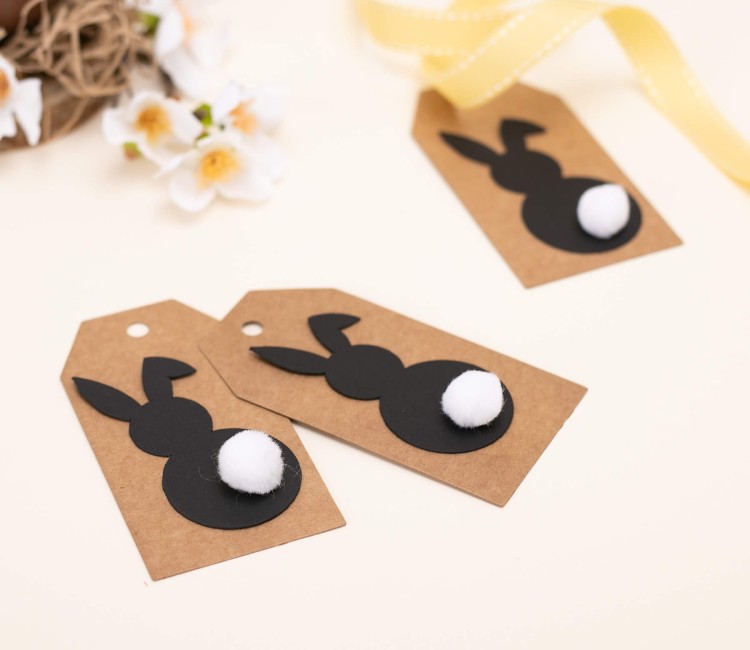 Häschen-Etiketten für Ostern! Häschen-Etiketten für Ostern!