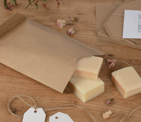 Pack von 20 Zylindrischen Papiertüten