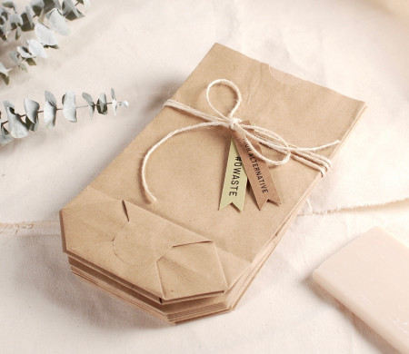 Pack von 20 Zylindrischen Papiertüten