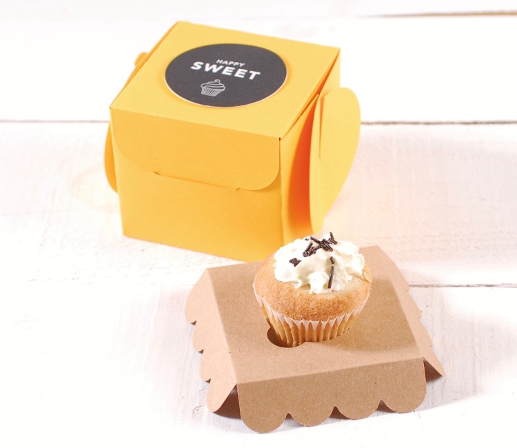 Holder für 1 Mini-Cupcake, ideal für Konditoreien Holder für 1 Mini-Cupcake, ideal für Konditoreien