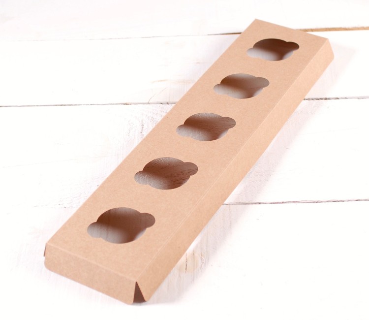 Holder für 5 Mini-Cupcakes, ideal für Konditoreien