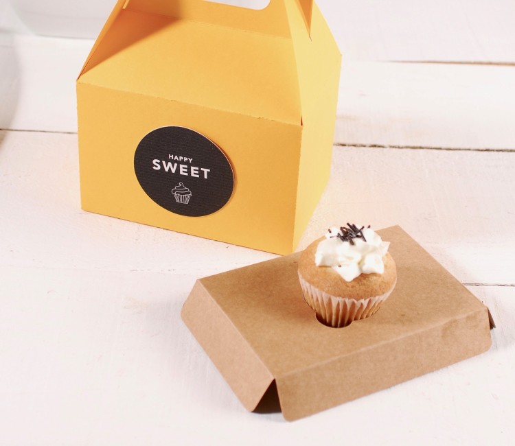 Holder für 1 Mini-Cupcake, für Kuchenschachteln Holder für 1 Mini-Cupcake, für Kuchenschachteln