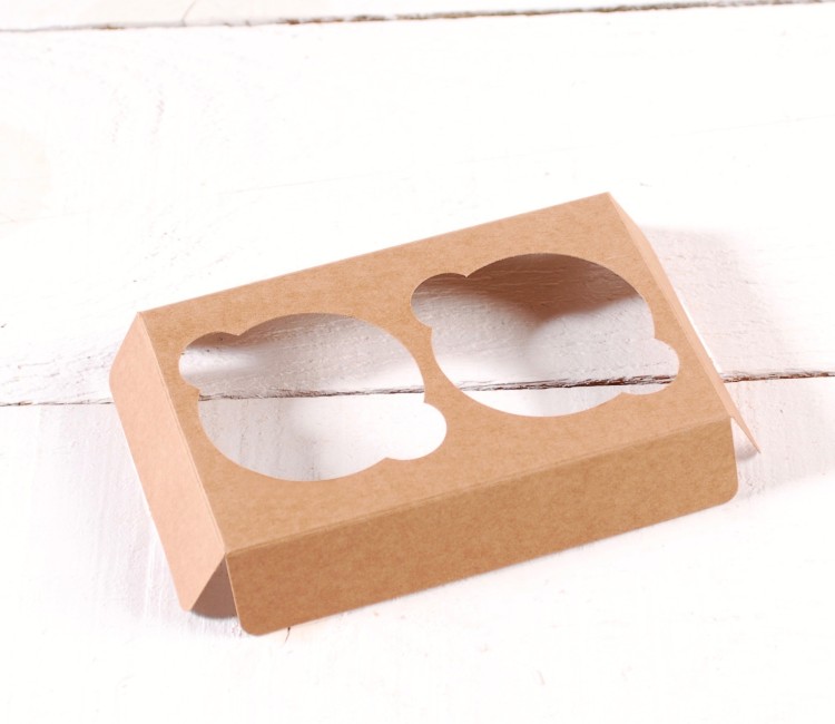Holder für 2 Cupcakes, für Konditoreien und Geschäfte