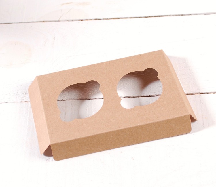 Holder für 2 Cupcakes, für Konditoreien und Geschäfte