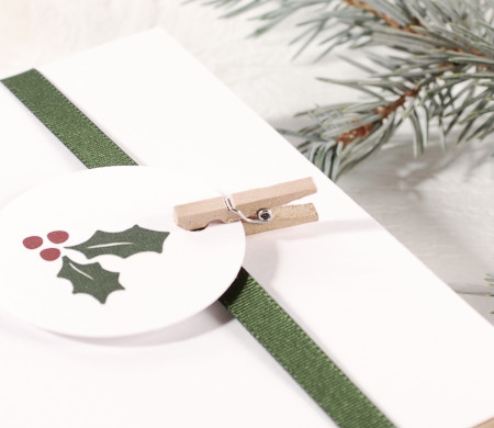 Mini-Holzclips zum Dekorieren und Scrapbooking
