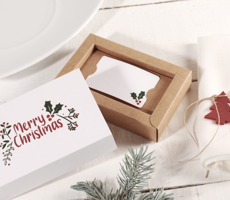 Geschenkkartenbox zu Weihnachten Geschenkkartenbox zu Weihnachten