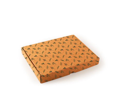 Schachtel für Postversand Weihnachten