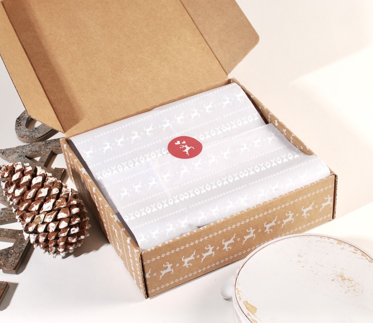 Weißes Seidenpapier für Geschenke Weißes Seidenpapier für Geschenke