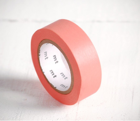 Washi Tape lachsfarben
