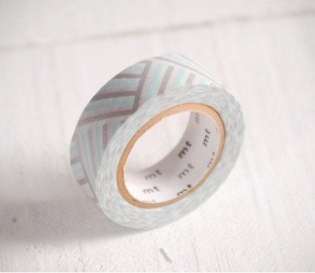 Geometrisches Washi Tape zum Dekorieren von Geschenken