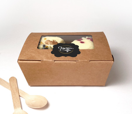 Take-Away-Schachtel mit Fenster