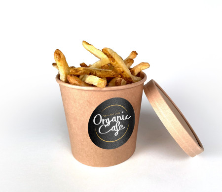Kraft-Take-Away-Suppenbehälter mit Deckel