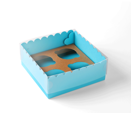 Box für 4 Cupcakes