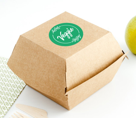 Box für Hamburger