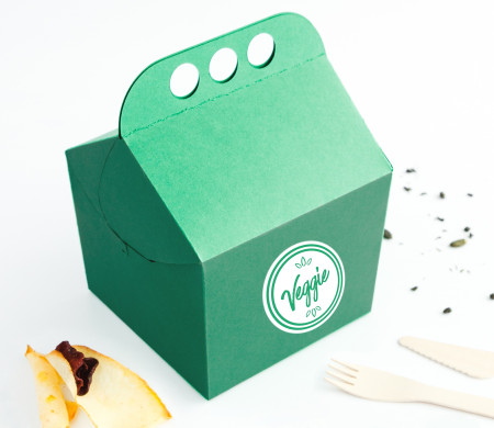 Glückliche Schachtel, eine sympathische Geschenkschachtel zum Überraschen