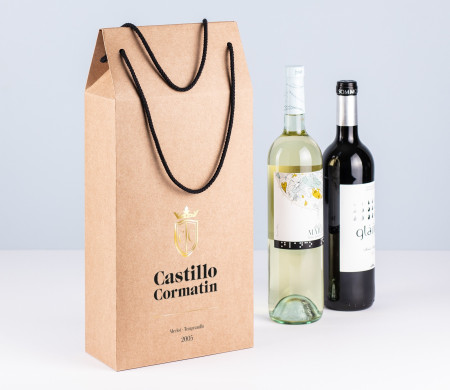 Geschenkkarton für eine Flasche